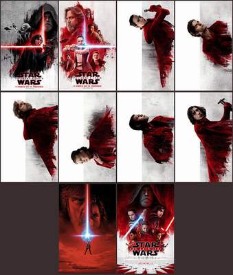 The Last Jedi - red set #1